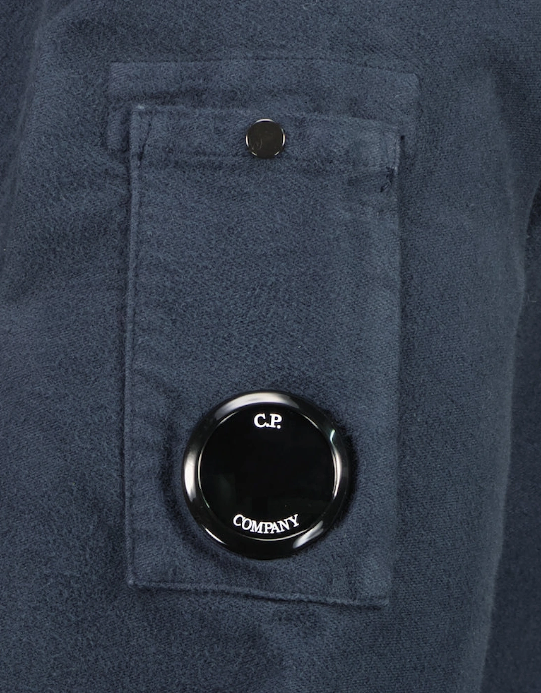 Moleskin Zip Up Lens Overshirt