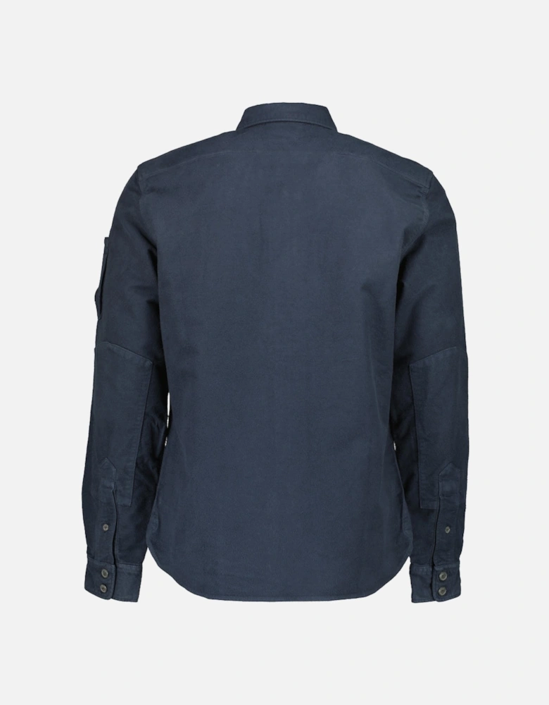 Moleskin Zip Up Lens Overshirt