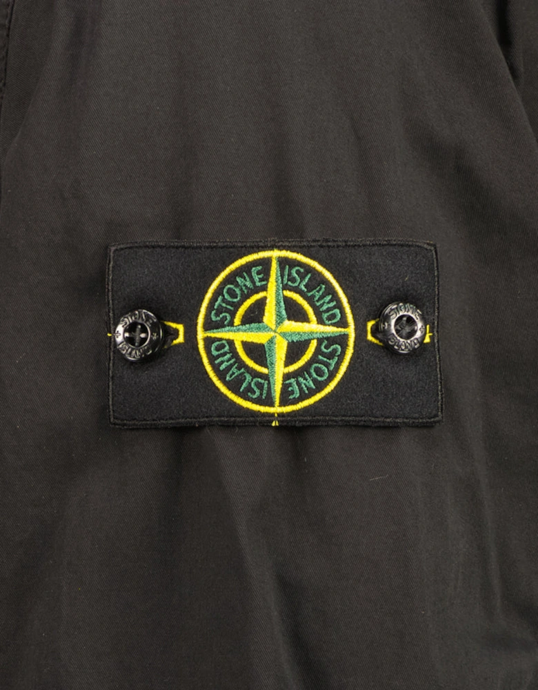 Supima Cotton Twill Hooded Jacket