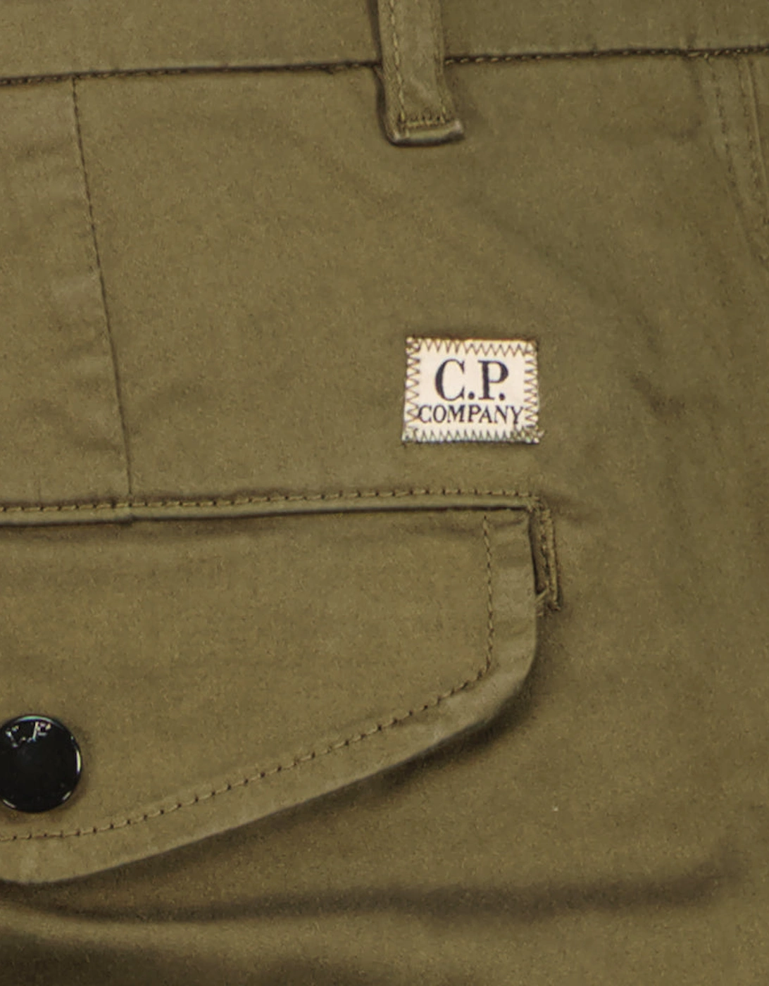 Stretch Satin Lens Cargo Pants