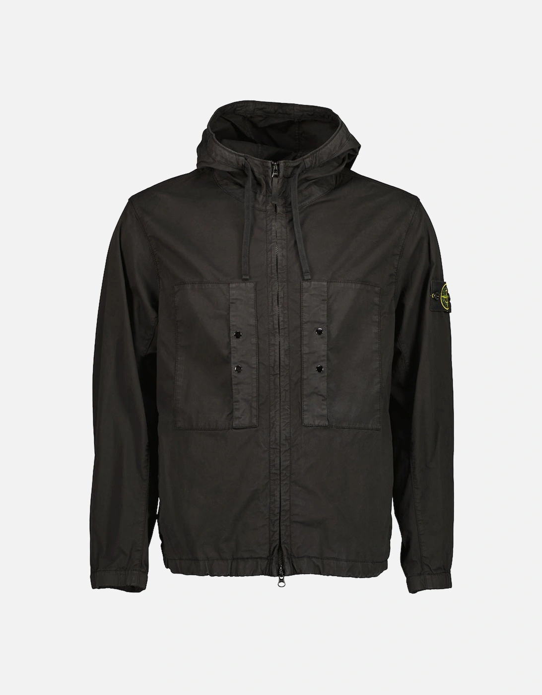Supima Cotton Twill Hooded Jacket, 6 of 5