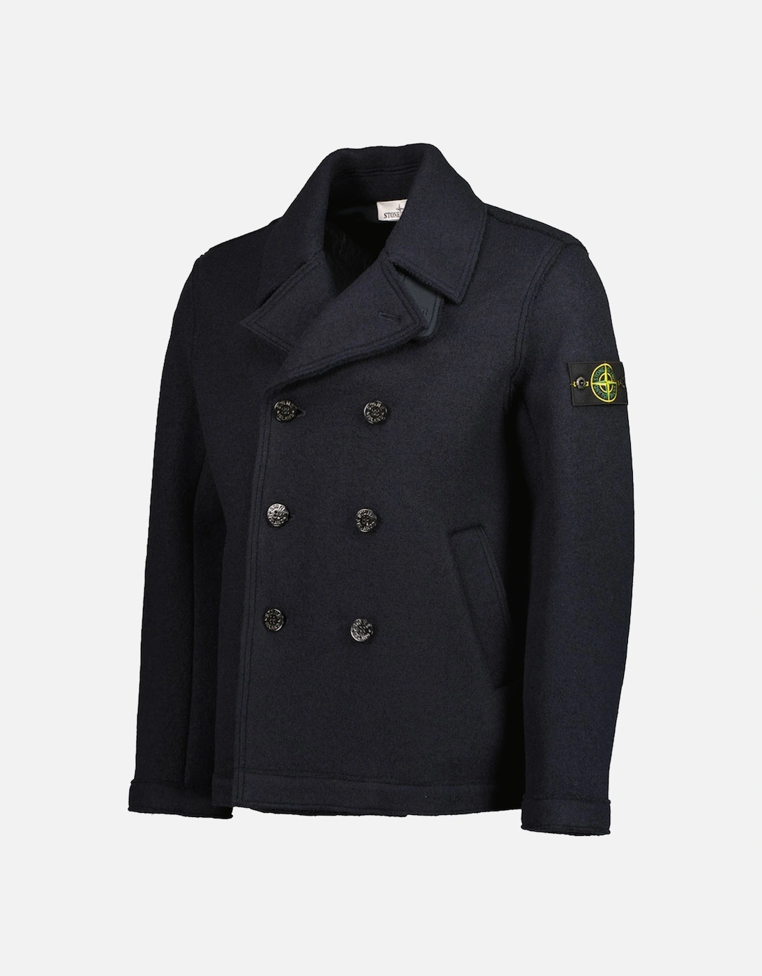 Felted RWS Wool Pea Coat