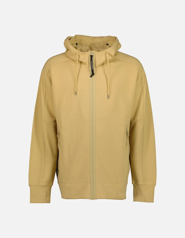 Zip Up Goggle Hooded Sweatshirt