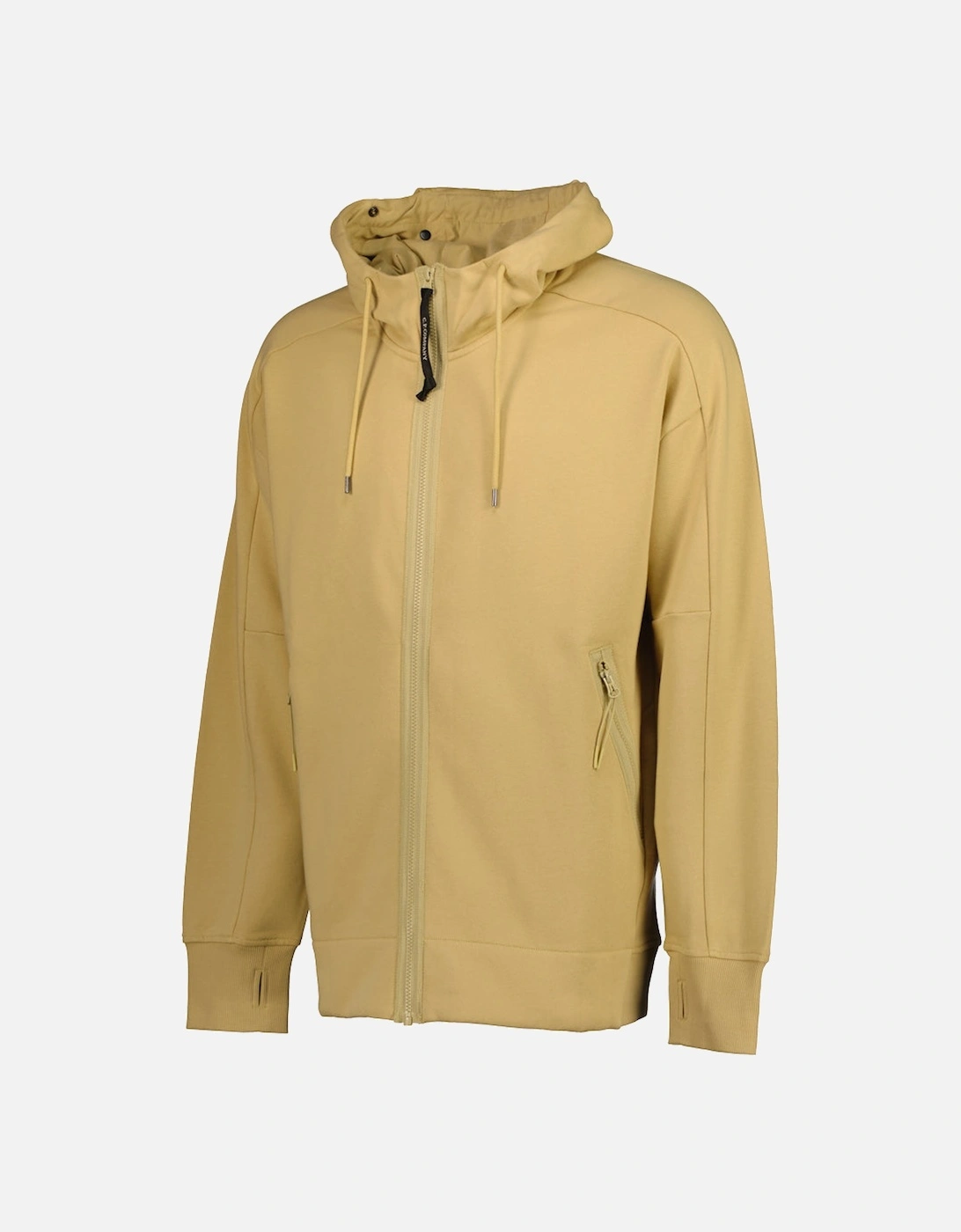 Zip Up Goggle Hooded Sweatshirt