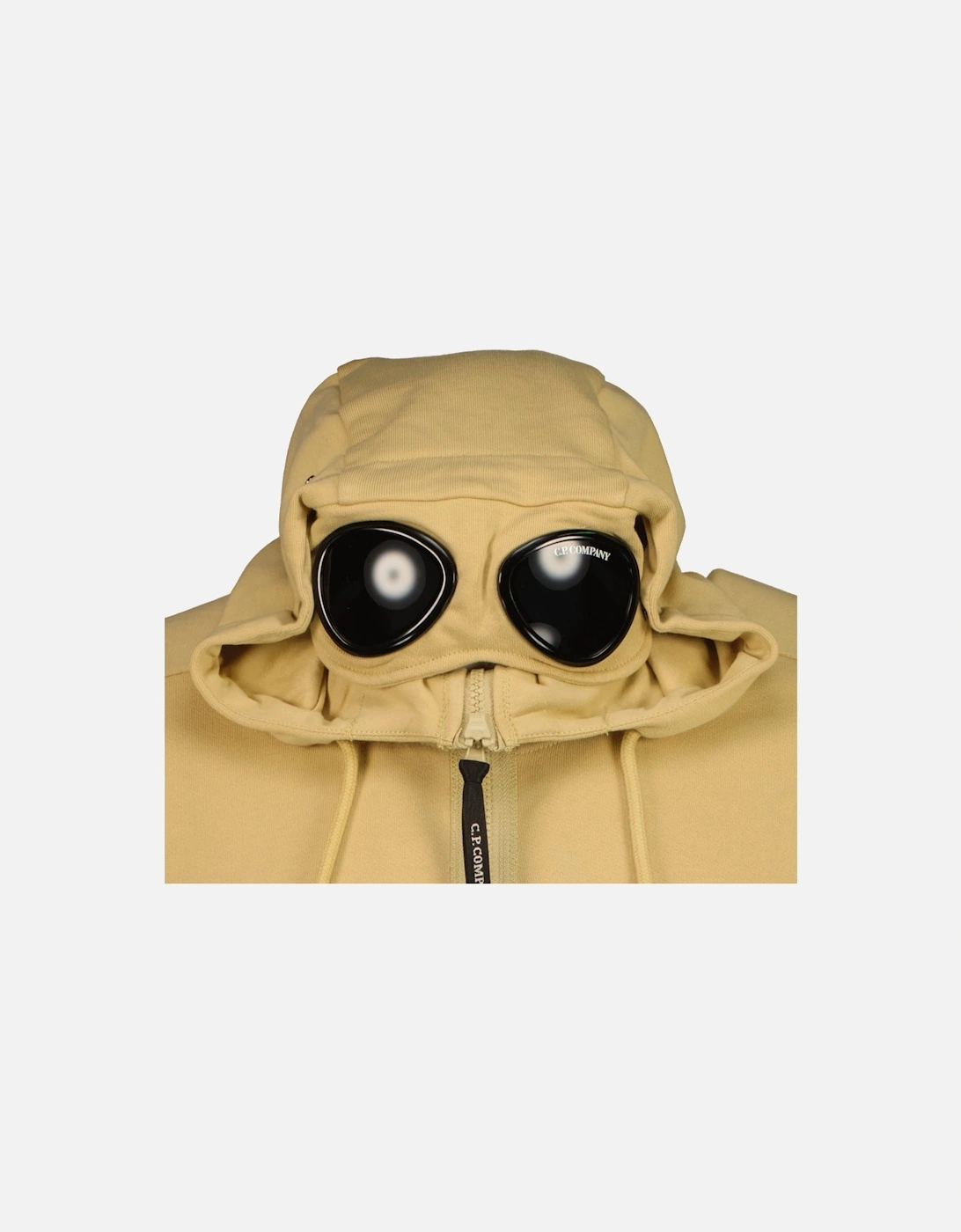 Zip Up Goggle Hooded Sweatshirt