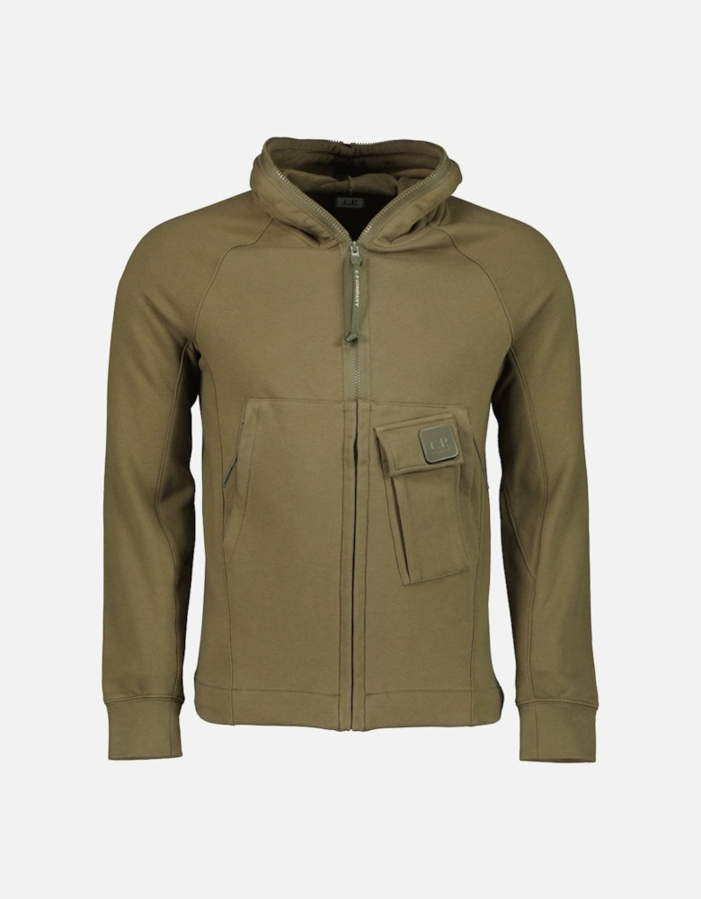 Zip-Up Hooded Sweatshirt