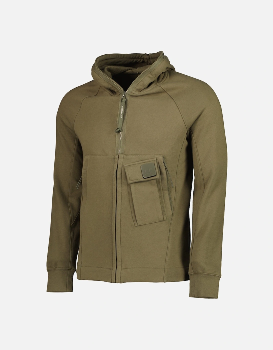 Zip-Up Hooded Sweatshirt