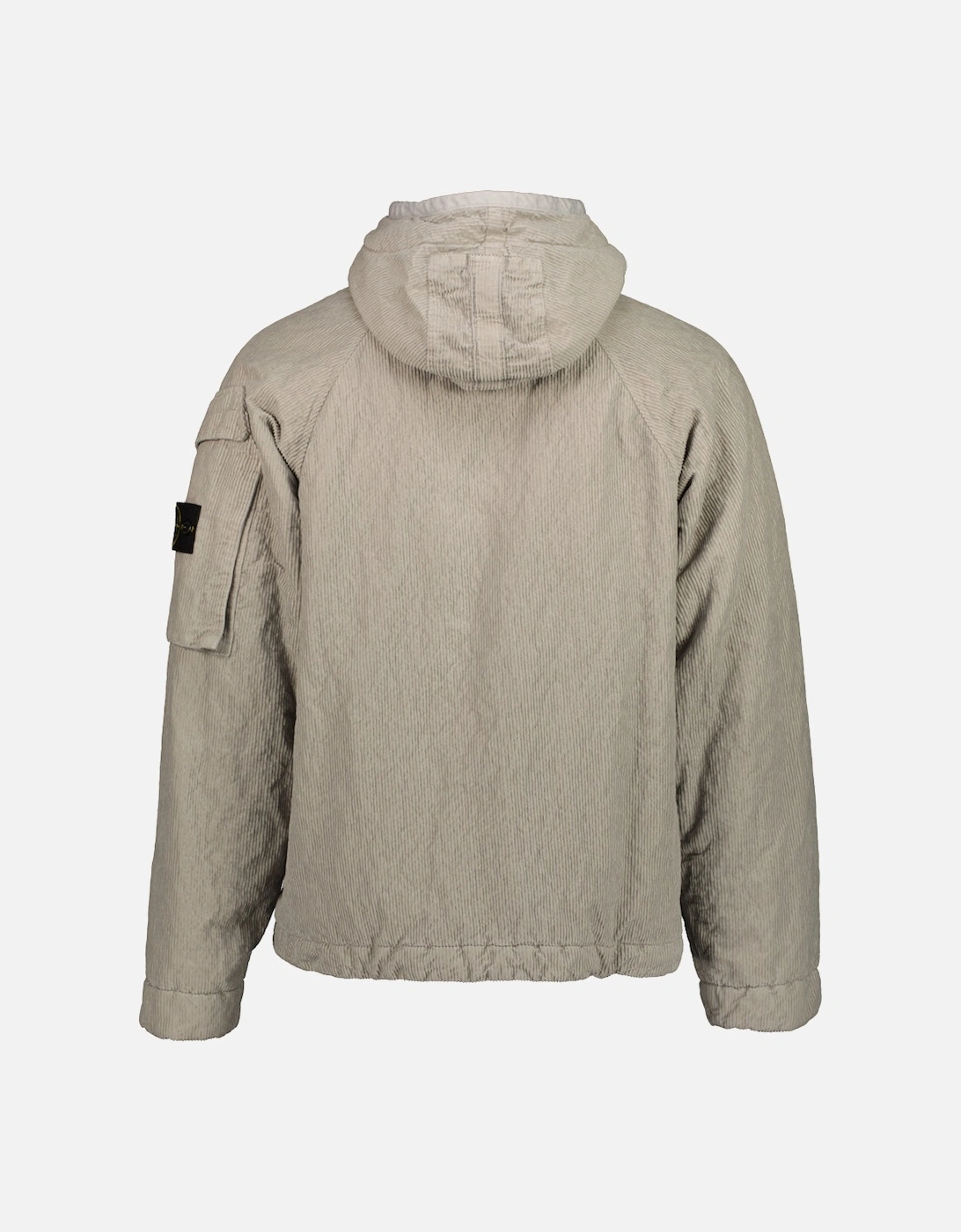 Wrinkled Corduroy Hooded Jacket