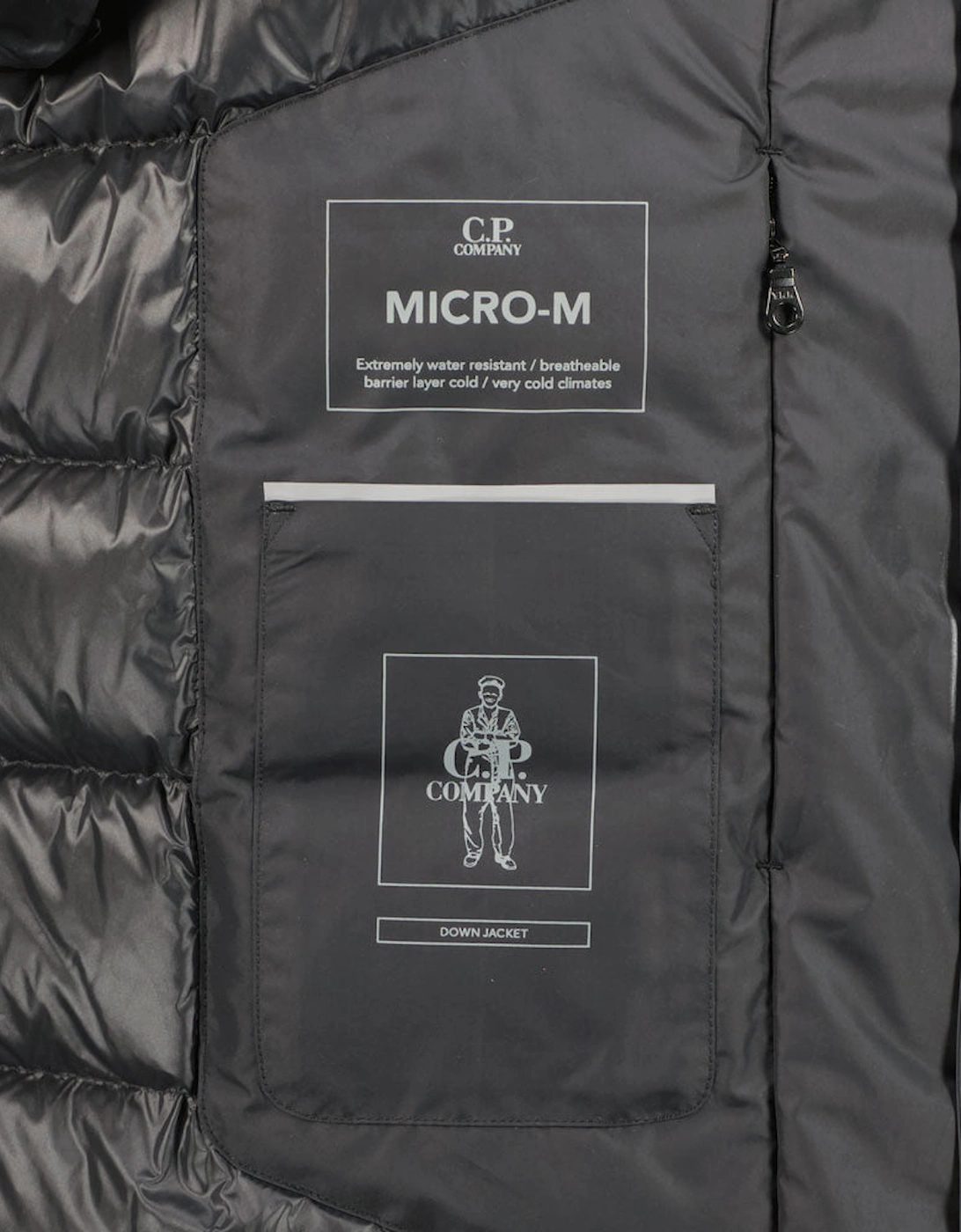 Long Micro-M Down Lens Parka