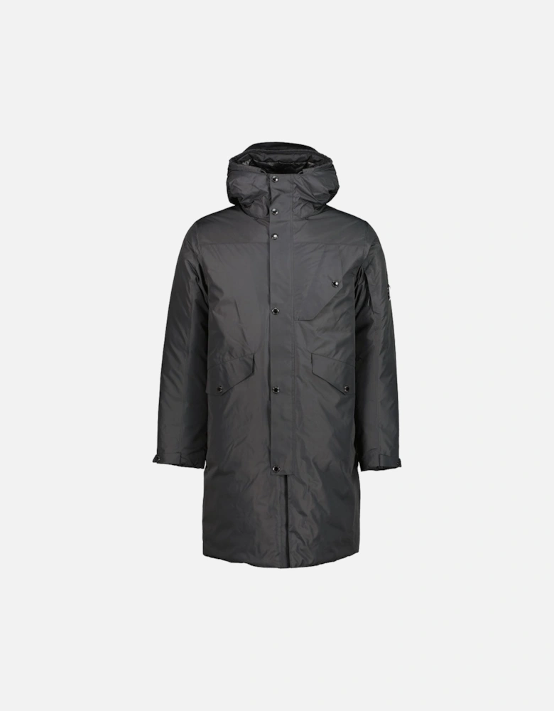 Long Micro-M Down Lens Parka