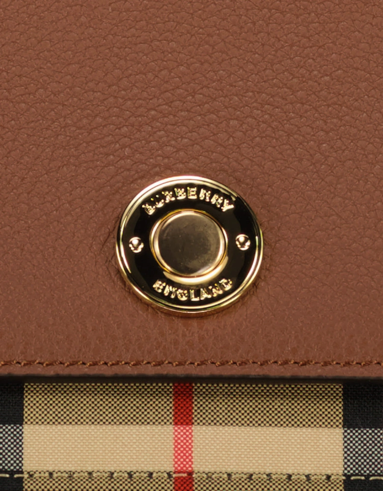 Note Vintage Check Shoulder Bag