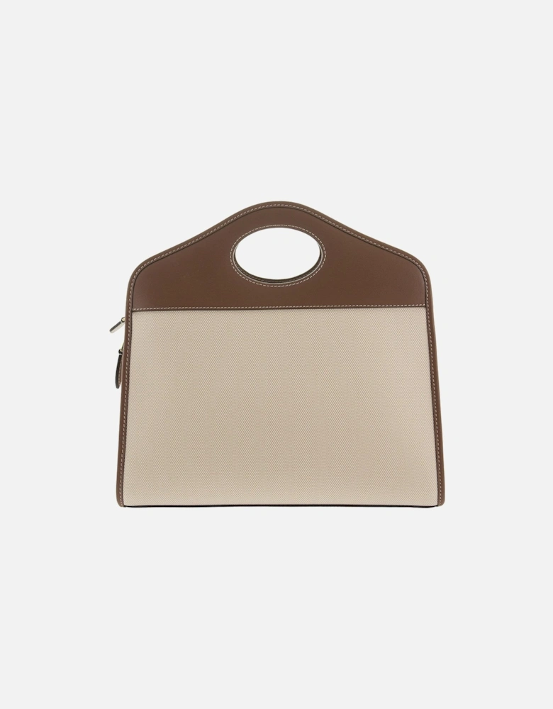 Small Pocket Canvas Tote Bag