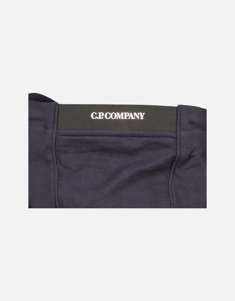 Diagonal Raised Fleece Lens Hoodie