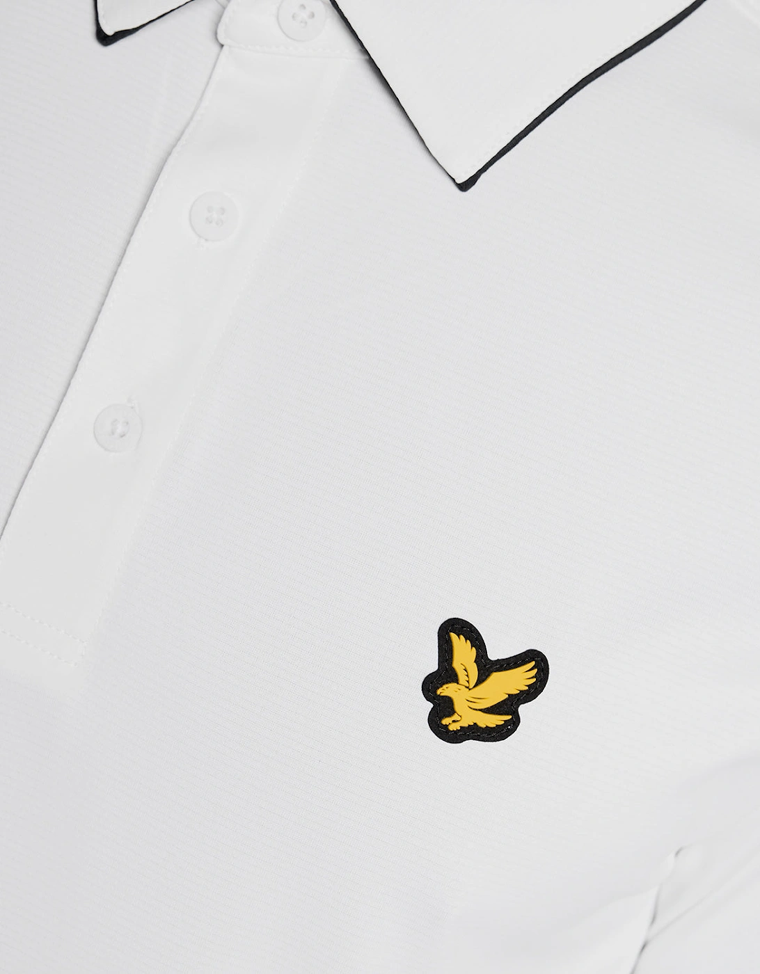 Contrast Collar Polo Shirt