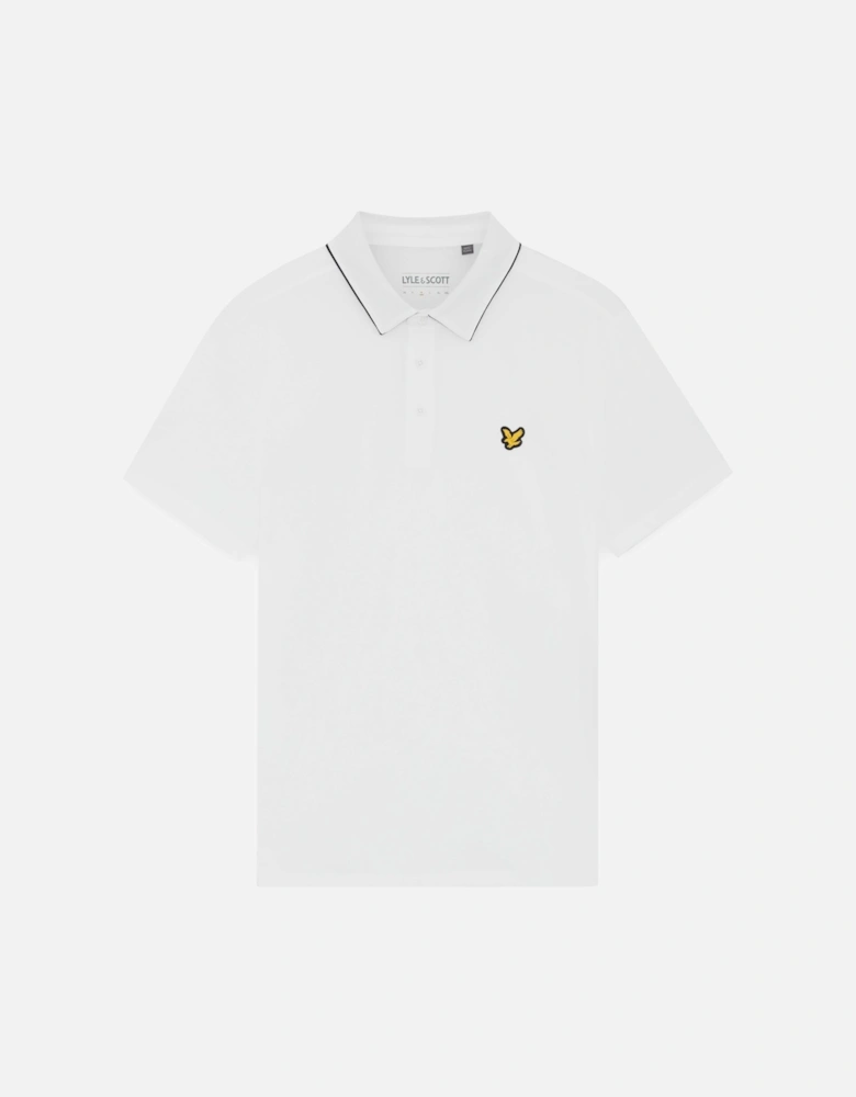 Contrast Collar Polo Shirt