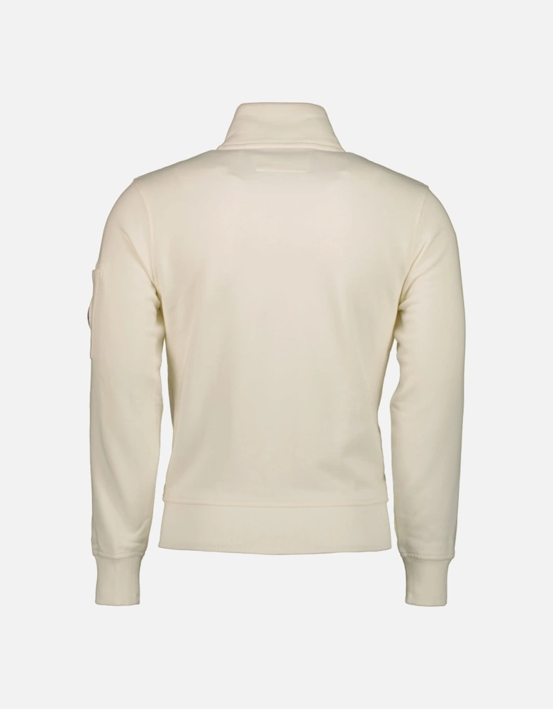 Zipped Fleece Lens Sweatshirt