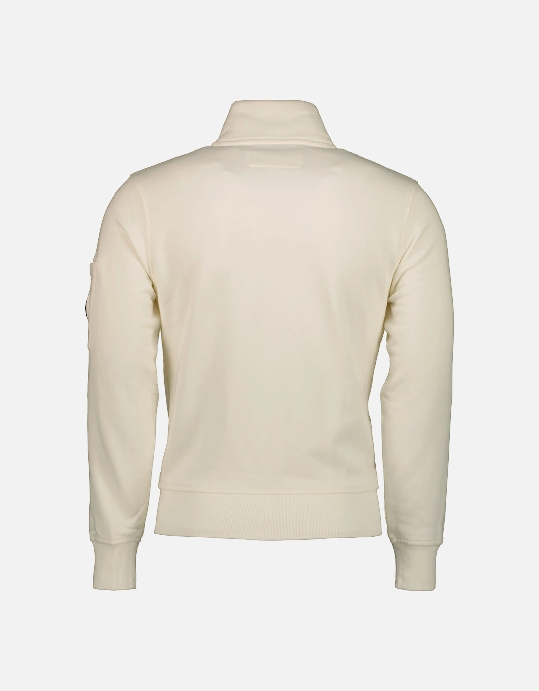 Zipped Fleece Lens Sweatshirt