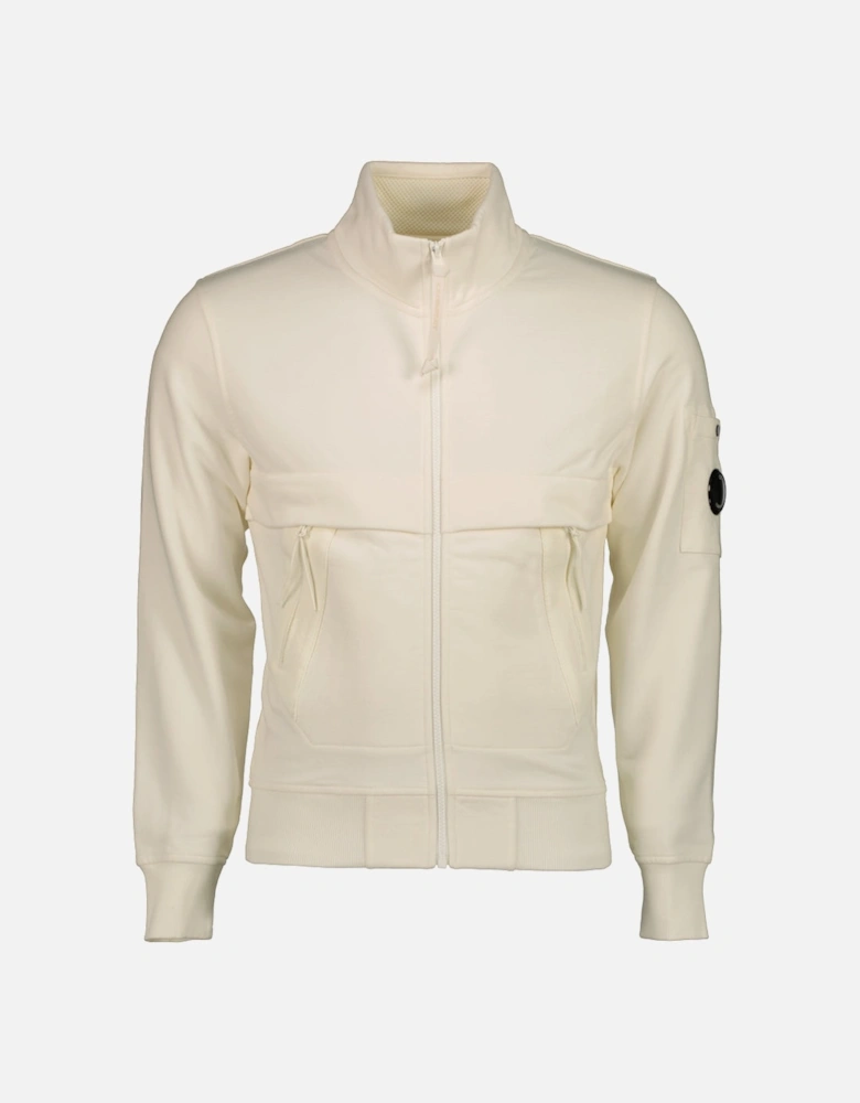 Zipped Fleece Lens Sweatshirt