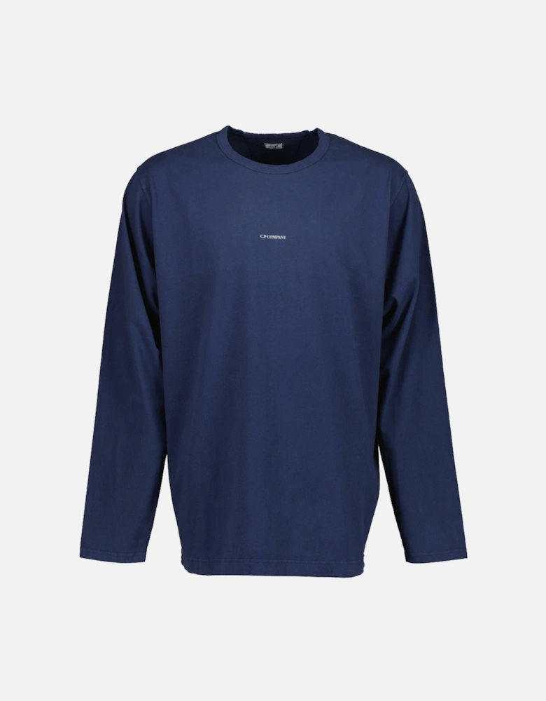 Long Sleeve Logo Print T-Shirt