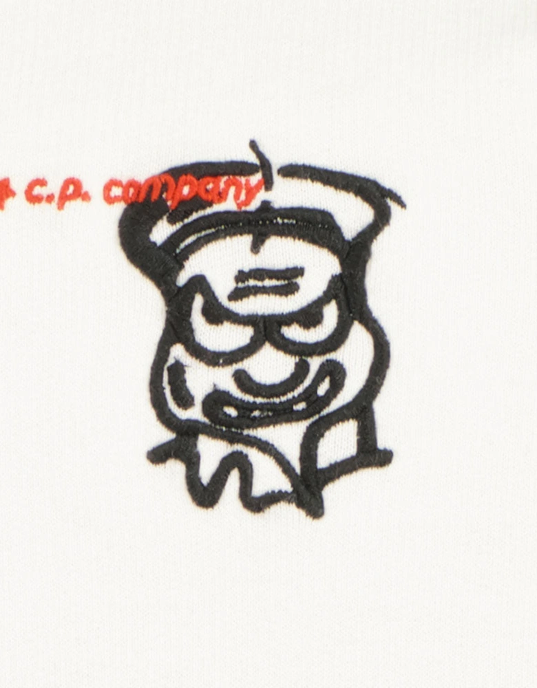 C.P. Junior Comics And Cars Logo Sweatshirt