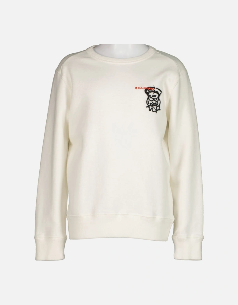 C.P. Junior Comics And Cars Logo Sweatshirt