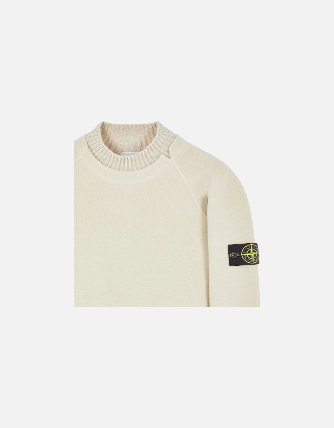Mock Neck Fleece Sweatshirt