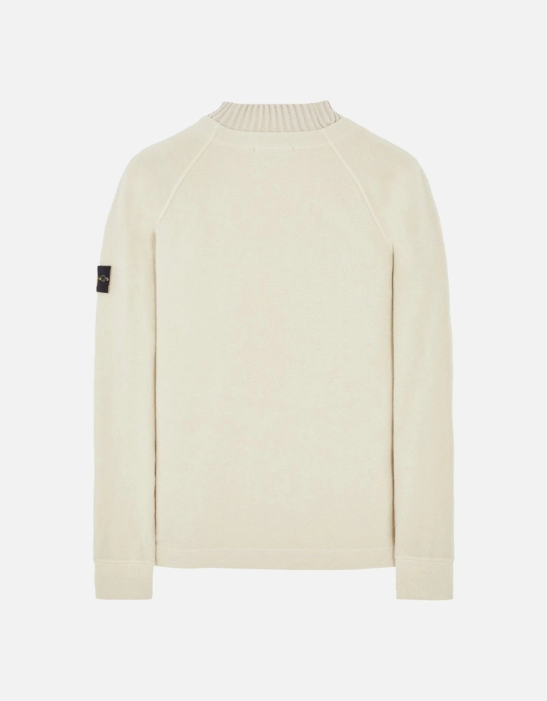 Mock Neck Fleece Sweatshirt