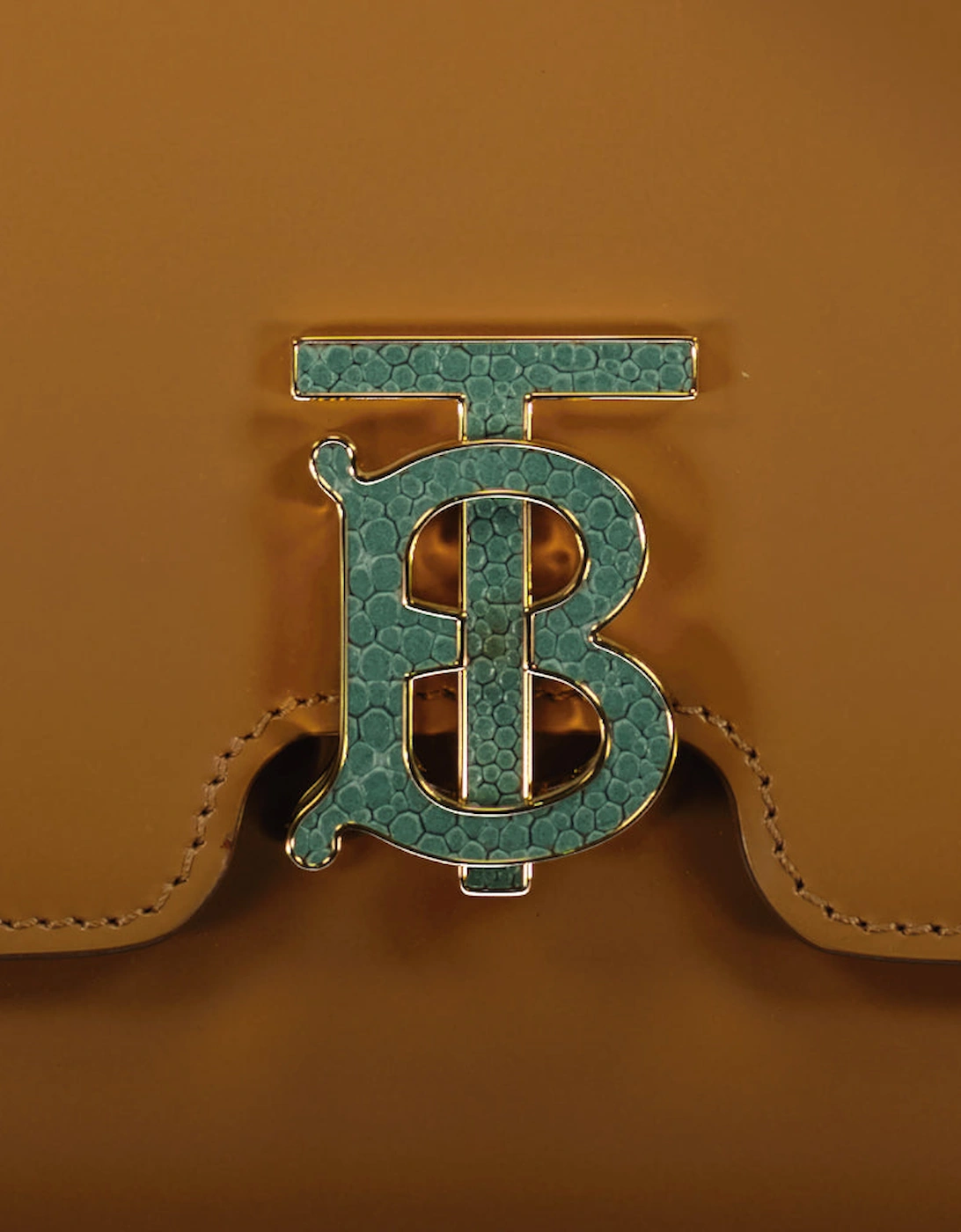 Medium TB Leather Shoulder Bag