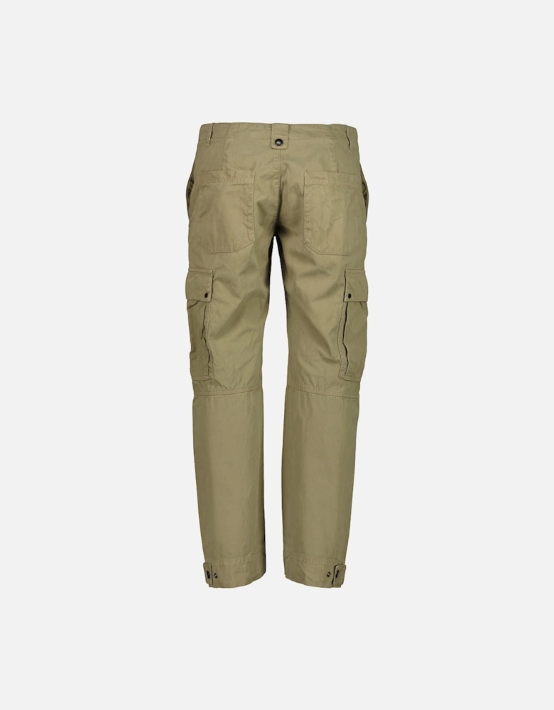 Military Twill Logo Patch Cargos