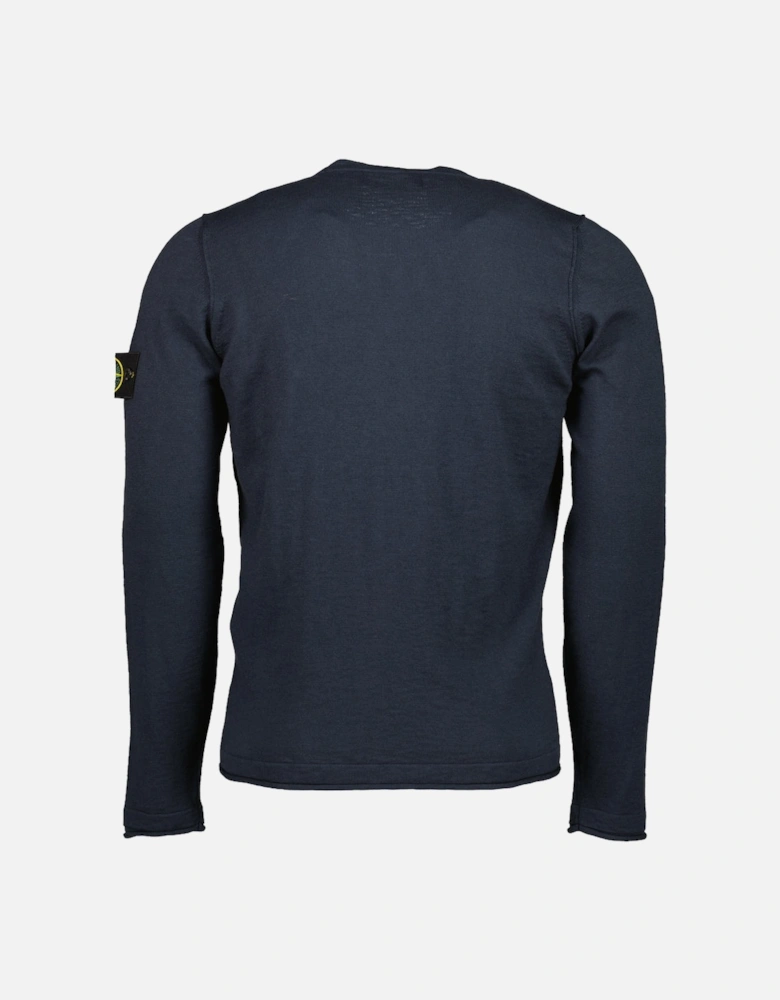 Organic Cotton With Nylon Crewneck Knit
