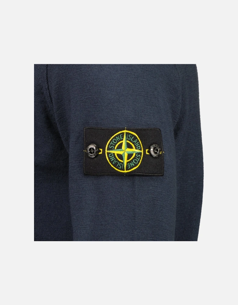 Organic Cotton With Nylon Crewneck Knit