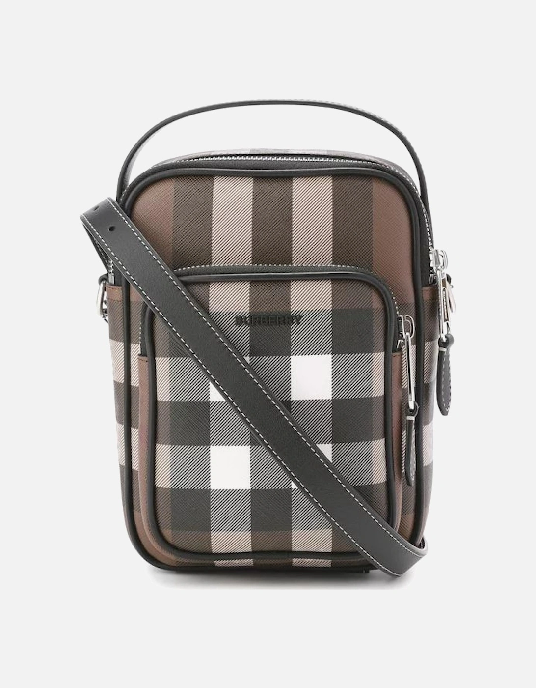 Wyatt Check Canvas Crossbody Bag, 9 of 8