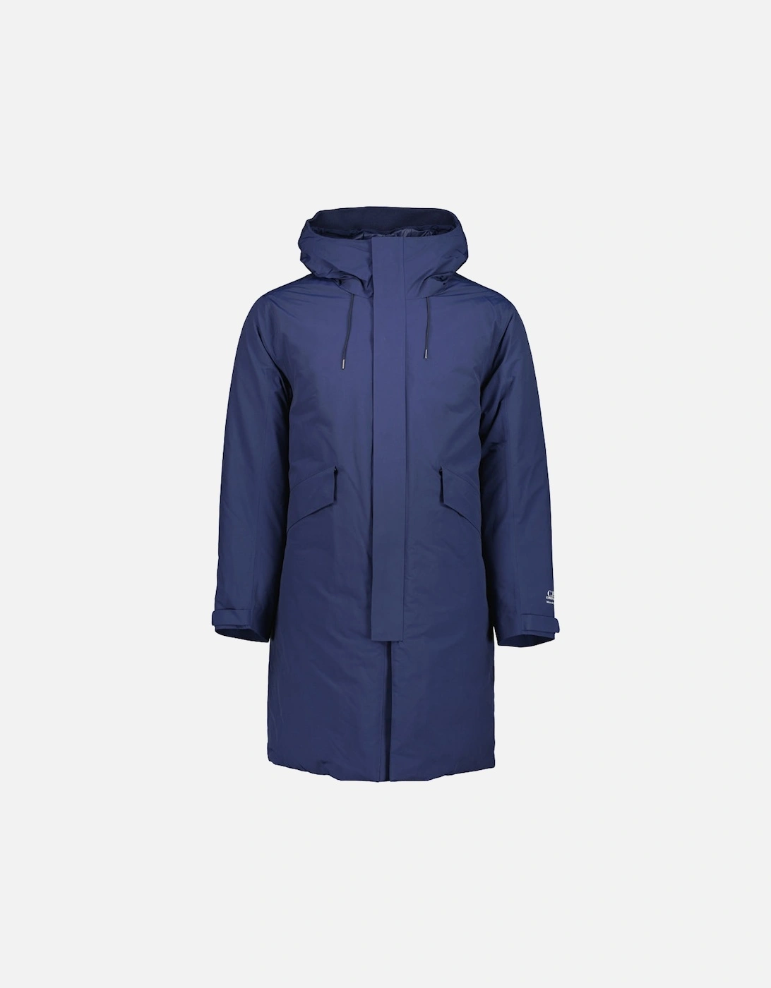 Cp Company Men's Navy Micro-M Down Parka  Regular/34 Xs