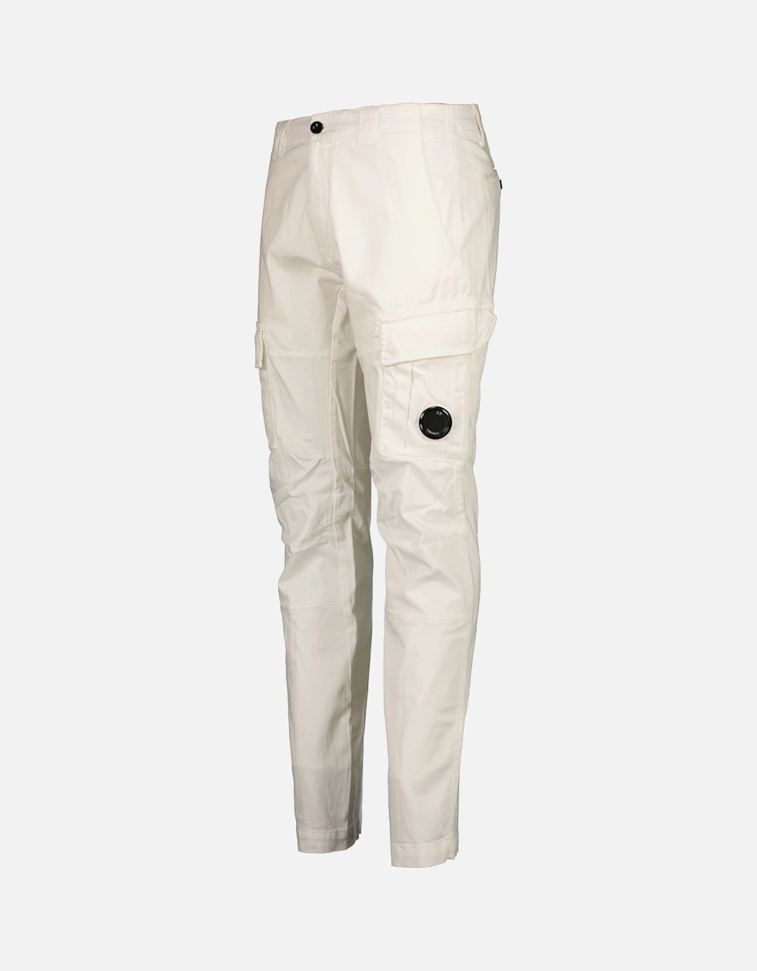 Satin Stretch Lens Cargo Pants