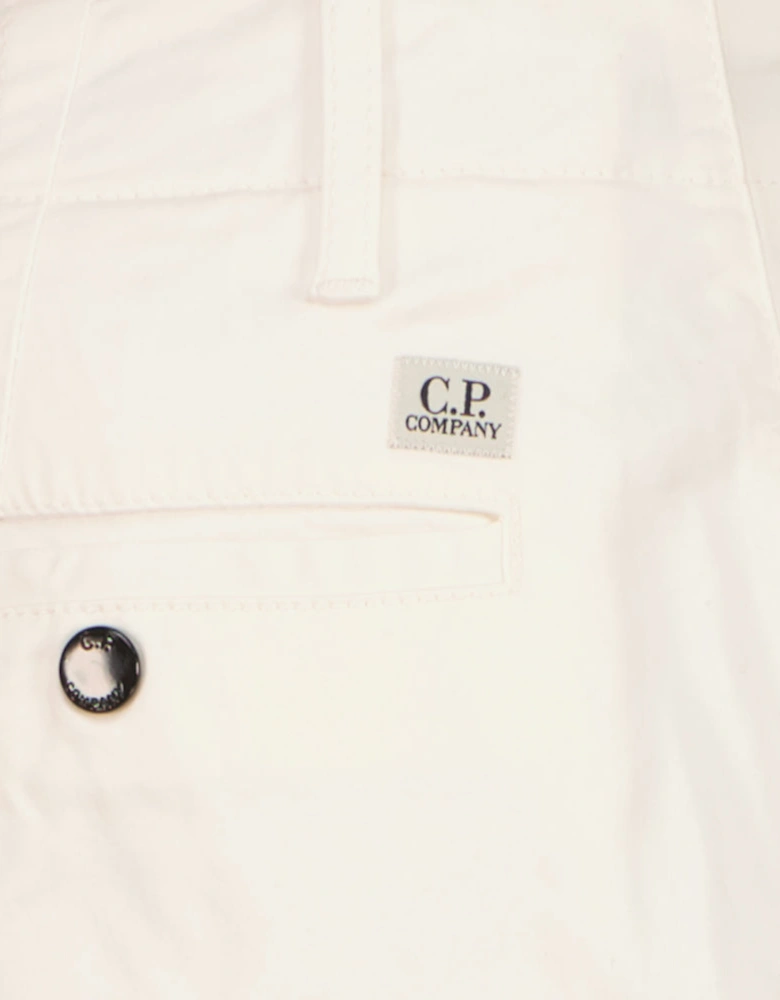 Satin Stretch Lens Cargo Pants