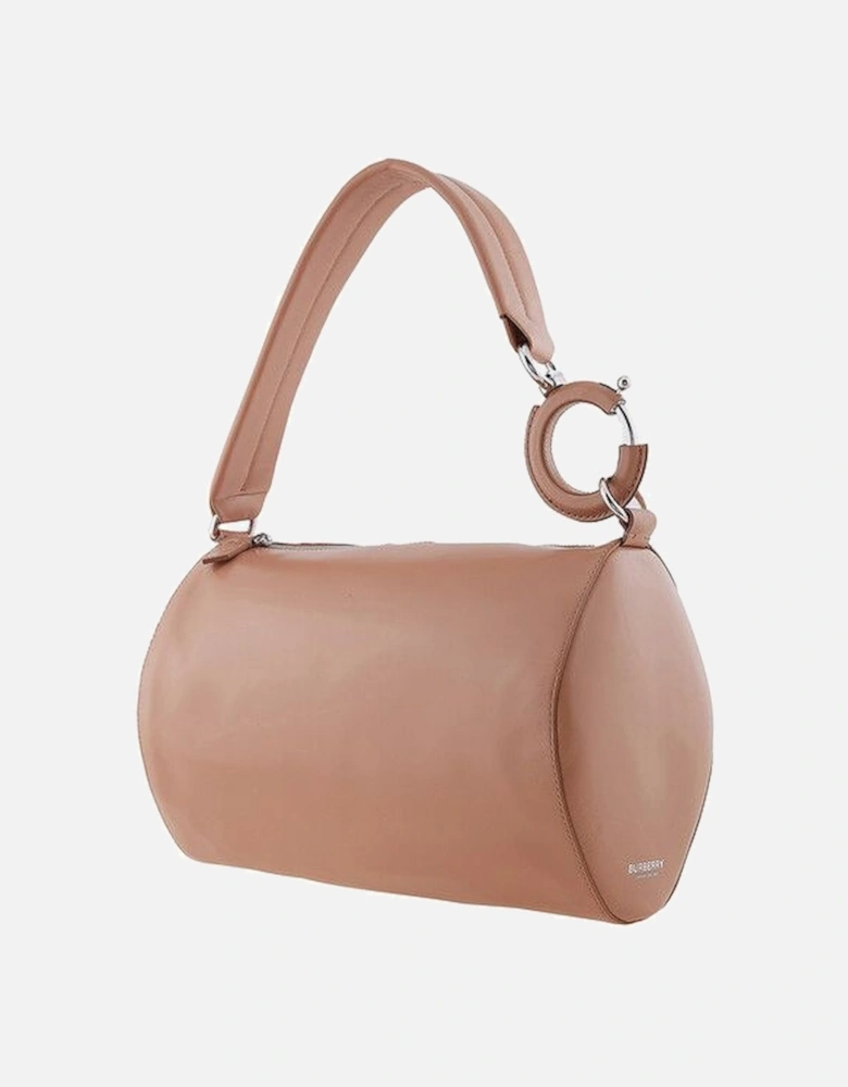 Small Rhombi Leather Shoulder Bag