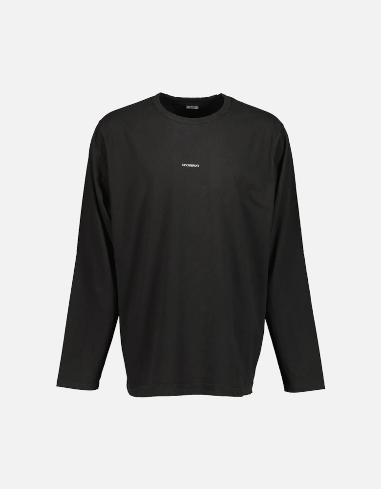 Long Sleeve Logo Print T-Shirt