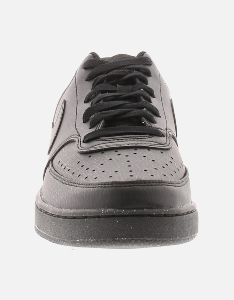 Mens Trainers Court Vision Low Nex Lace Up black UK Size