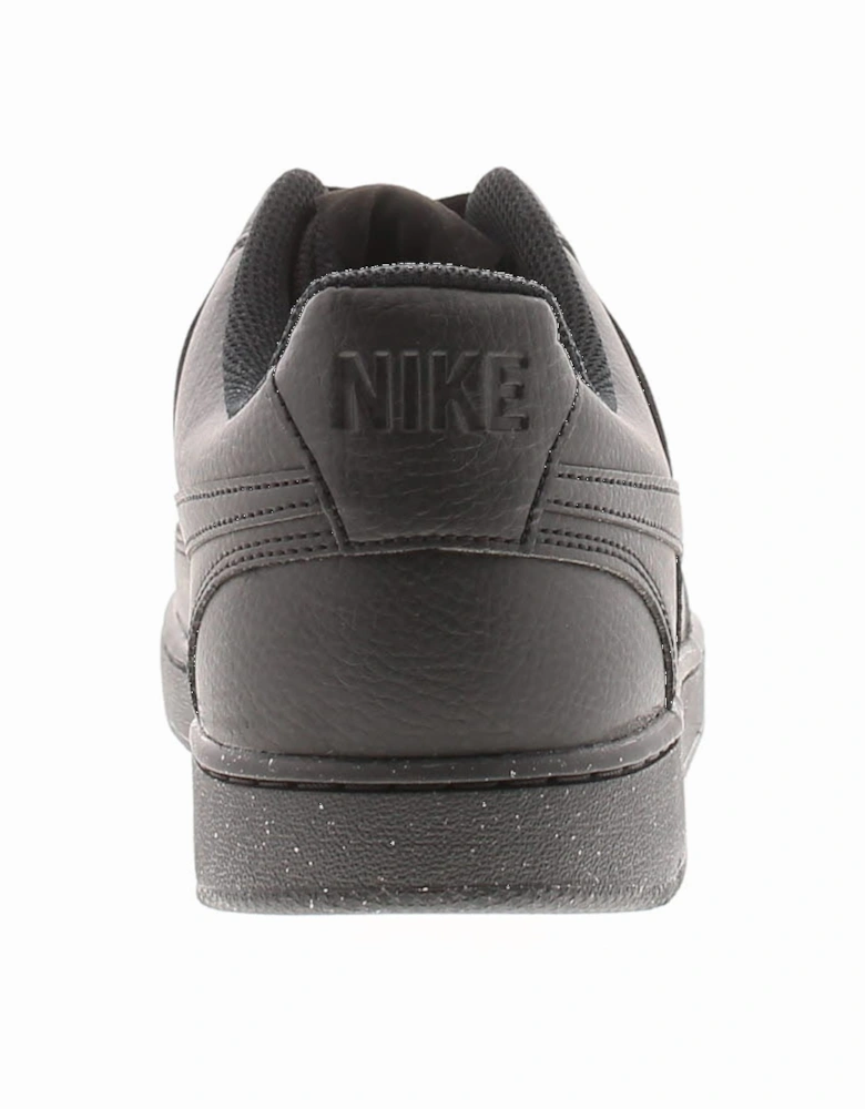 Mens Trainers Court Vision Low Nex Lace Up black UK Size