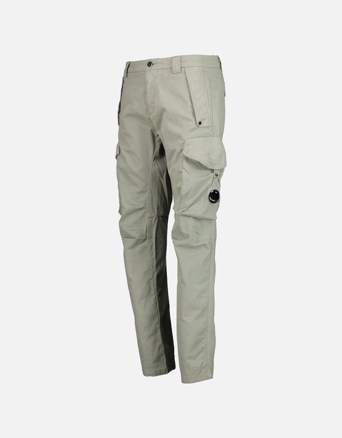 Stretch Satin Lens Cargo Pants