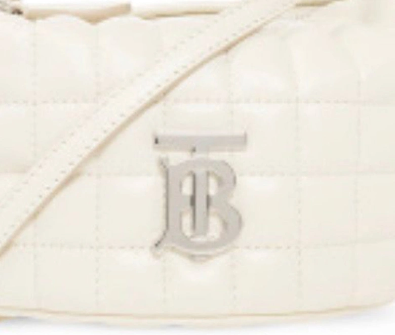 Lola Crescent Quilted Leather Shoulder Bag