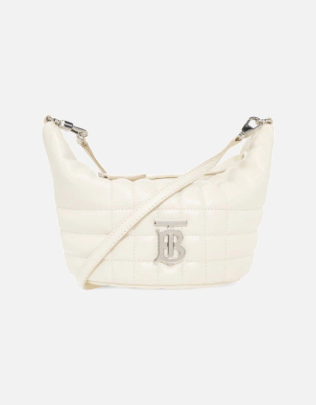 Lola Crescent Quilted Leather Shoulder Bag, 5 of 4
