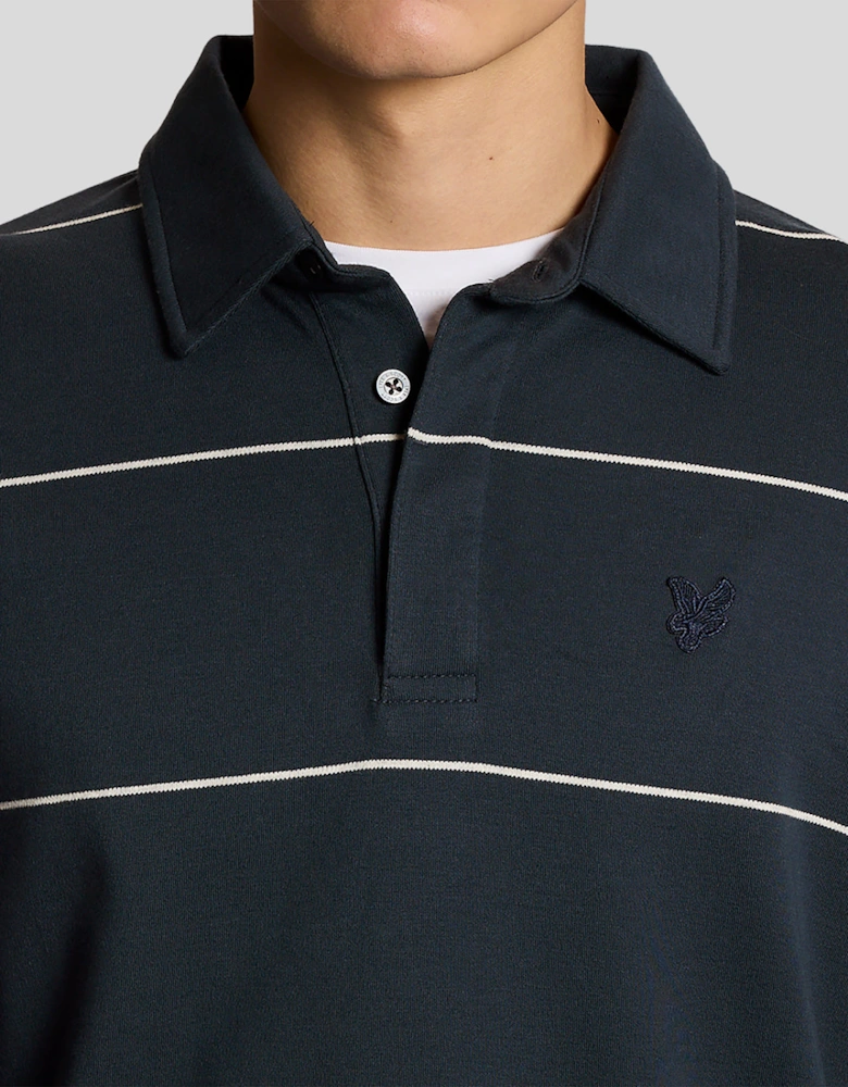 Rugby Stripe Polo Shirt