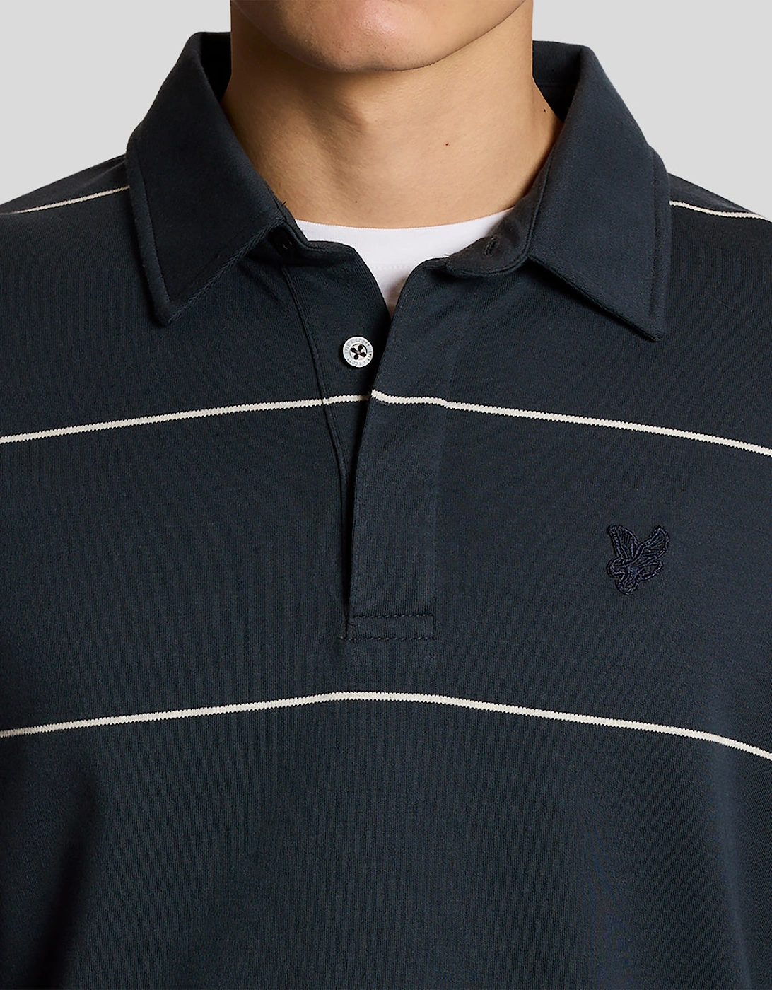Rugby Stripe Polo Shirt