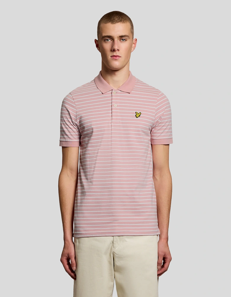 Tartan Collar Polo Shirt