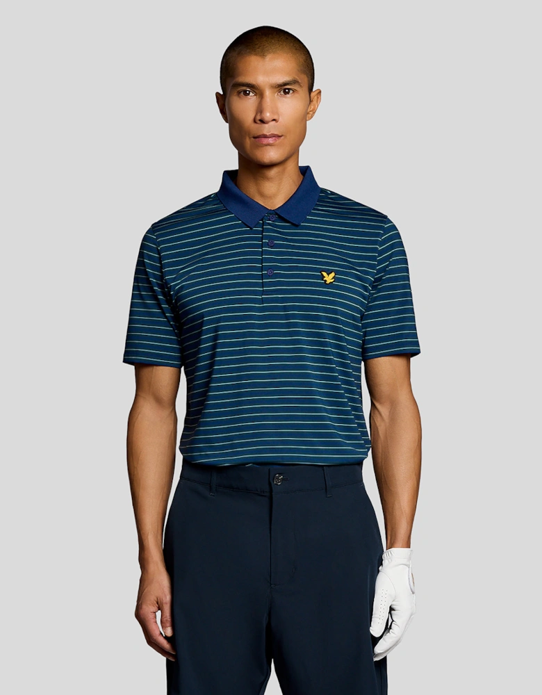 Stripe Polo Shirt
