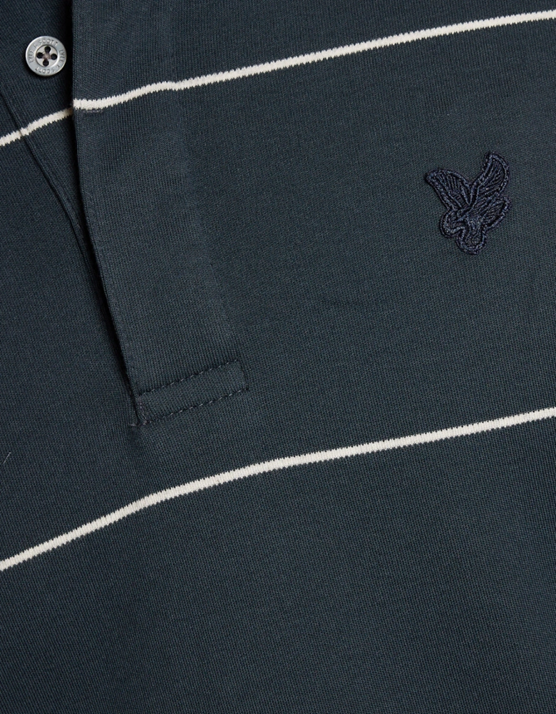 Rugby Stripe Polo Shirt