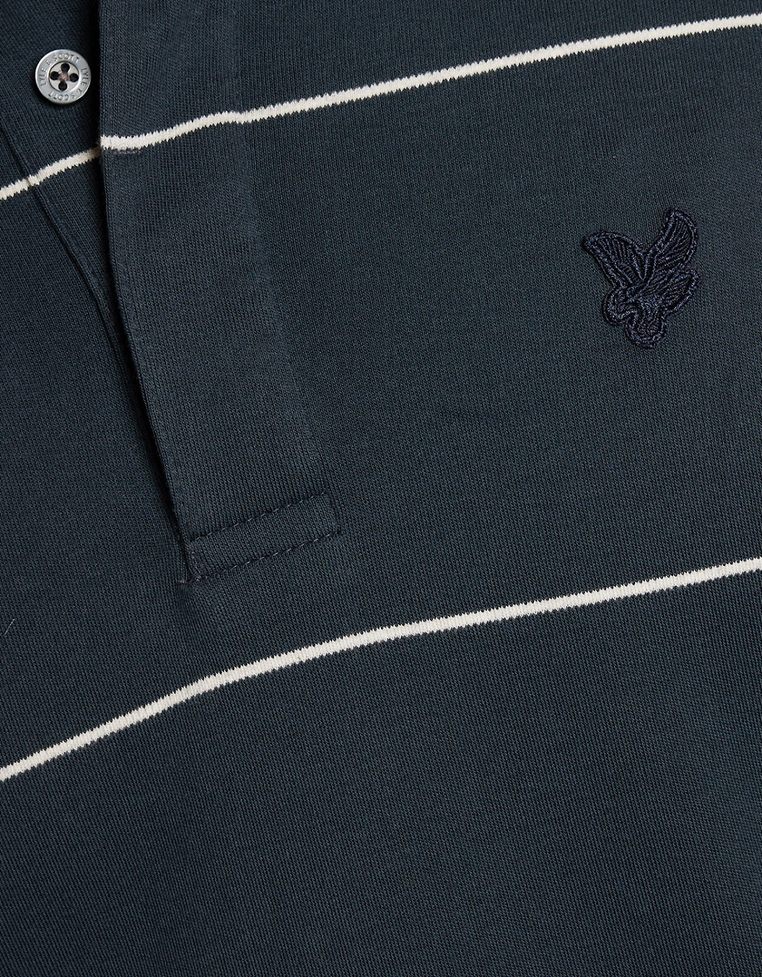 Rugby Stripe Polo Shirt