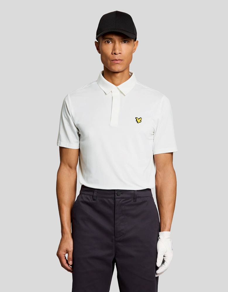 Concealed Placket Polo Shirt