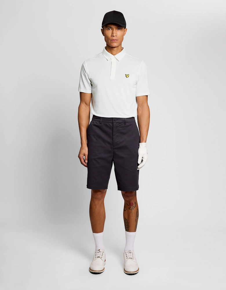 Concealed Placket Polo Shirt